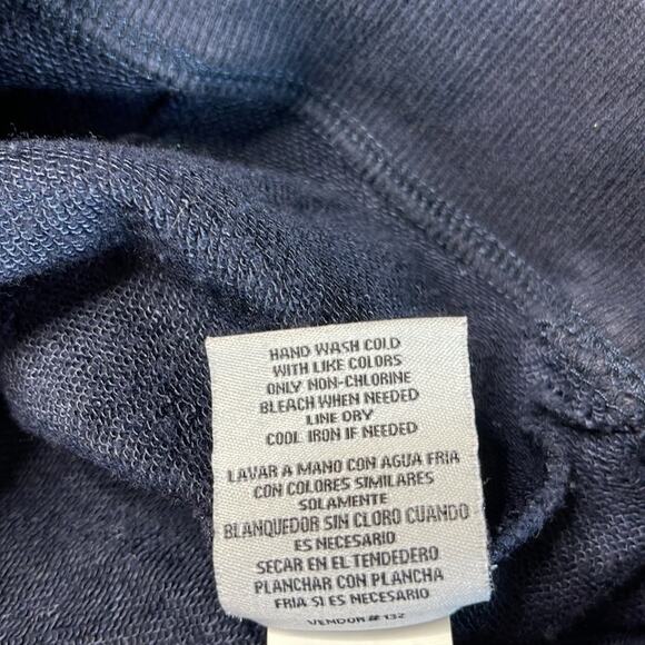 HUDSON KIDS Black Grey Sheldon Cold Shoulder Distressed Sweatshirt Girls Size XL - Picture 6 of 8